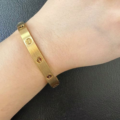[⭐Spark]LOVE BRACELET 6.1MM BRUSHED