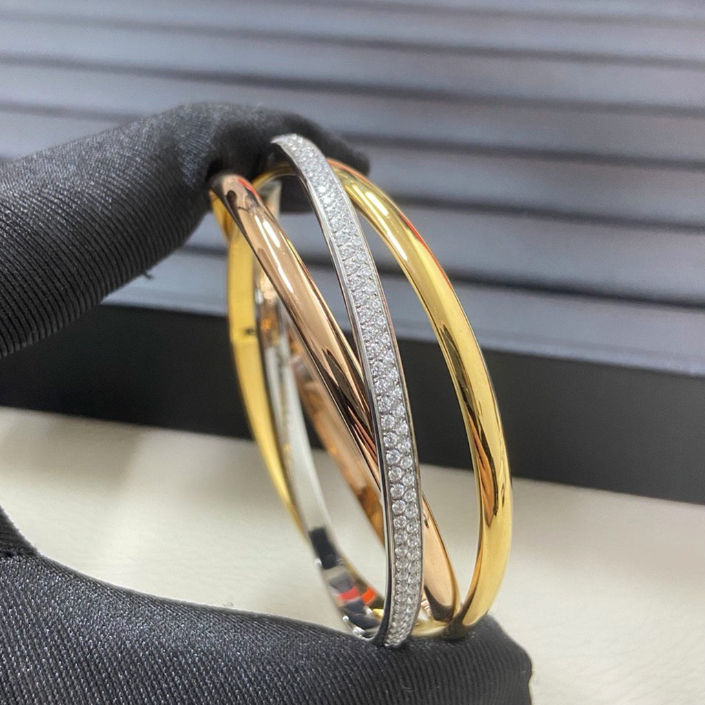 [⭐Spark]TRINITY 2.8MM SMALL BRACELET
