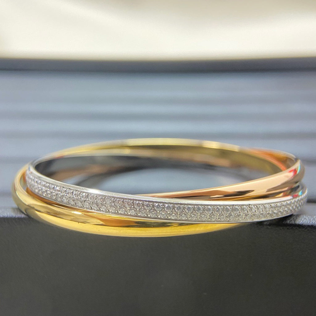 [⭐Spark]TRINITY 2.8MM SMALL BRACELET