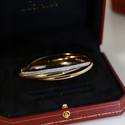 [⭐Spark]TRINITY 2.8MM SMALL BRACELET