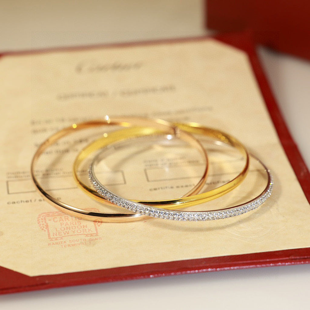 [⭐Spark]TRINITY 2.8MM SMALL BRACELET