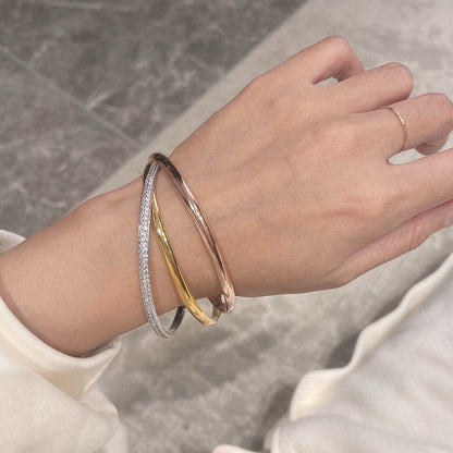 [⭐Spark]TRINITY 2.8MM SMALL BRACELET