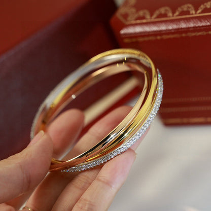 [⭐Spark]TRINITY 2.8MM SMALL BRACELET