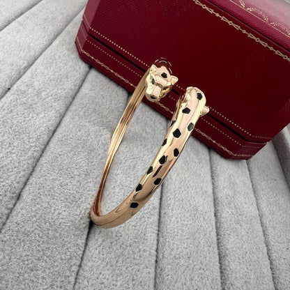 [⭐Spark]PANTHERE DOUBLE HEADED OPEN BRACELET
