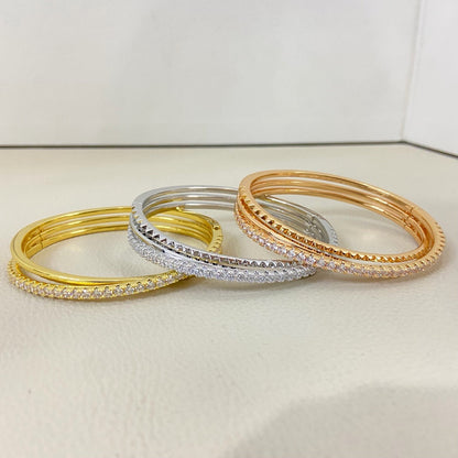 [⭐Spark]ETINCELLE HALF-PAVED DIAMOND BRACELET