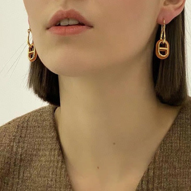 [⭐Spark]HM O'MAILLON GOLD EARRINGS