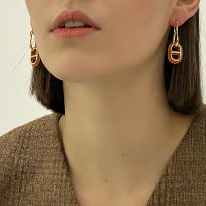 [⭐Spark]HM O'MAILLON GOLD EARRINGS