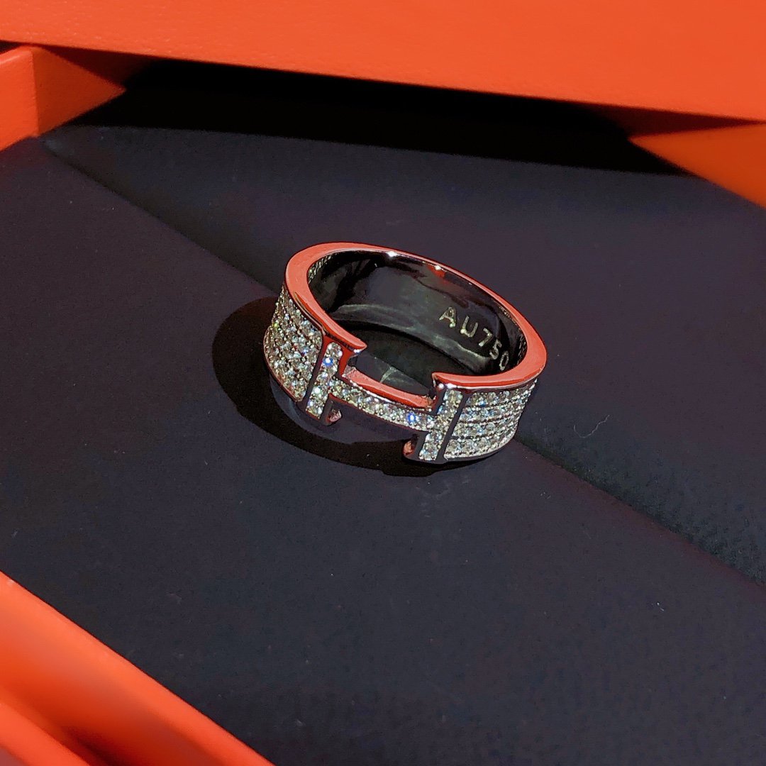 [⭐Spark]H RING FULL DIAMOND