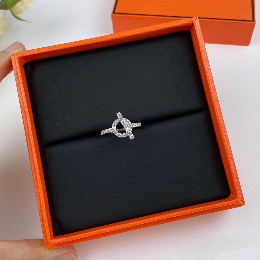 [⭐Spark]ECHAPPEE RING SILVER DIAMOND