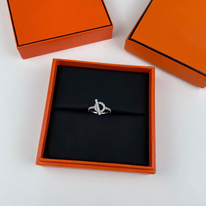 [⭐Spark]ECHAPPEE RING SILVER DIAMOND