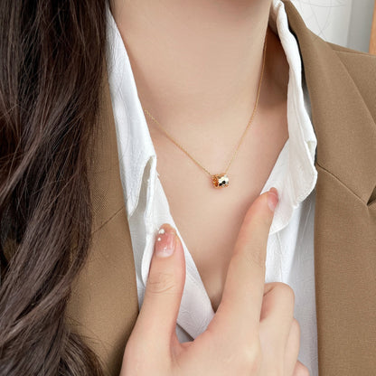 [⭐Spark]BEE MINI PEDANT DIAMOND NECKLACE
