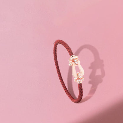 [⭐Spark]FORCE 10 HALF DIAMOND PINK GOLD RED CORDERI LARGE AND MEDIUM MODEL