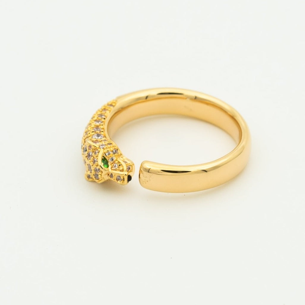 [⭐Spark]PANTHERE RING DIAMOND 7.3MM