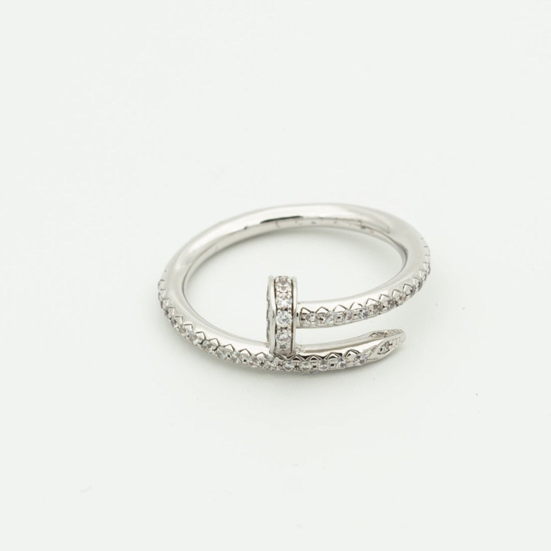 [⭐Spark]JUSTE RING 1.8MM SILVER DIAMONDS