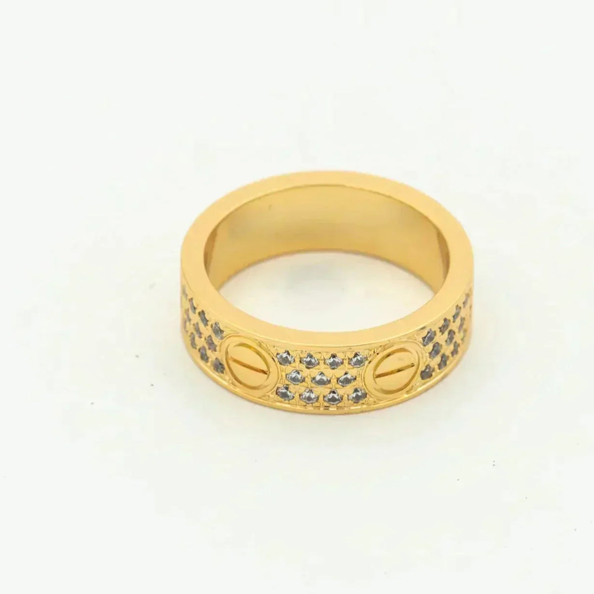[⭐Spark]LOVE RING 5.5MM DIAMONDS PAVED