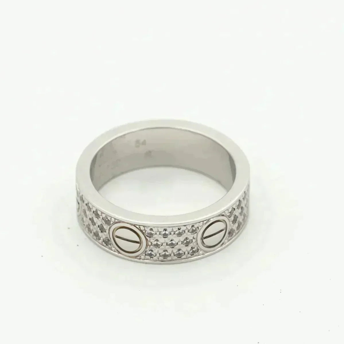 [⭐Spark]LOVE RING 5.5MM DIAMONDS PAVED