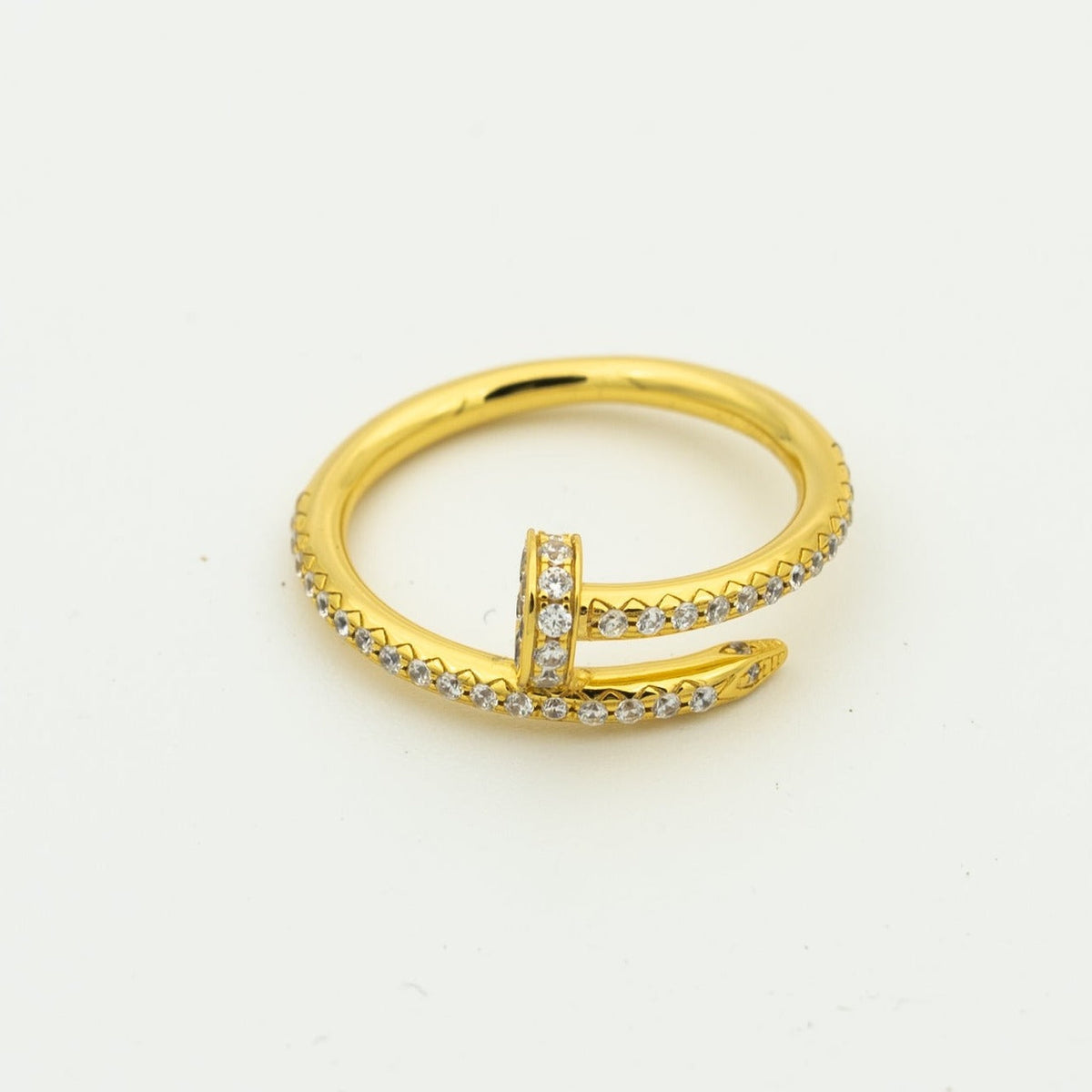 [⭐Spark]JUSTE RING 1.8MM GOLD DIAMONDS