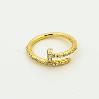 [⭐Spark]JUSTE RING 1.8MM GOLD DIAMONDS