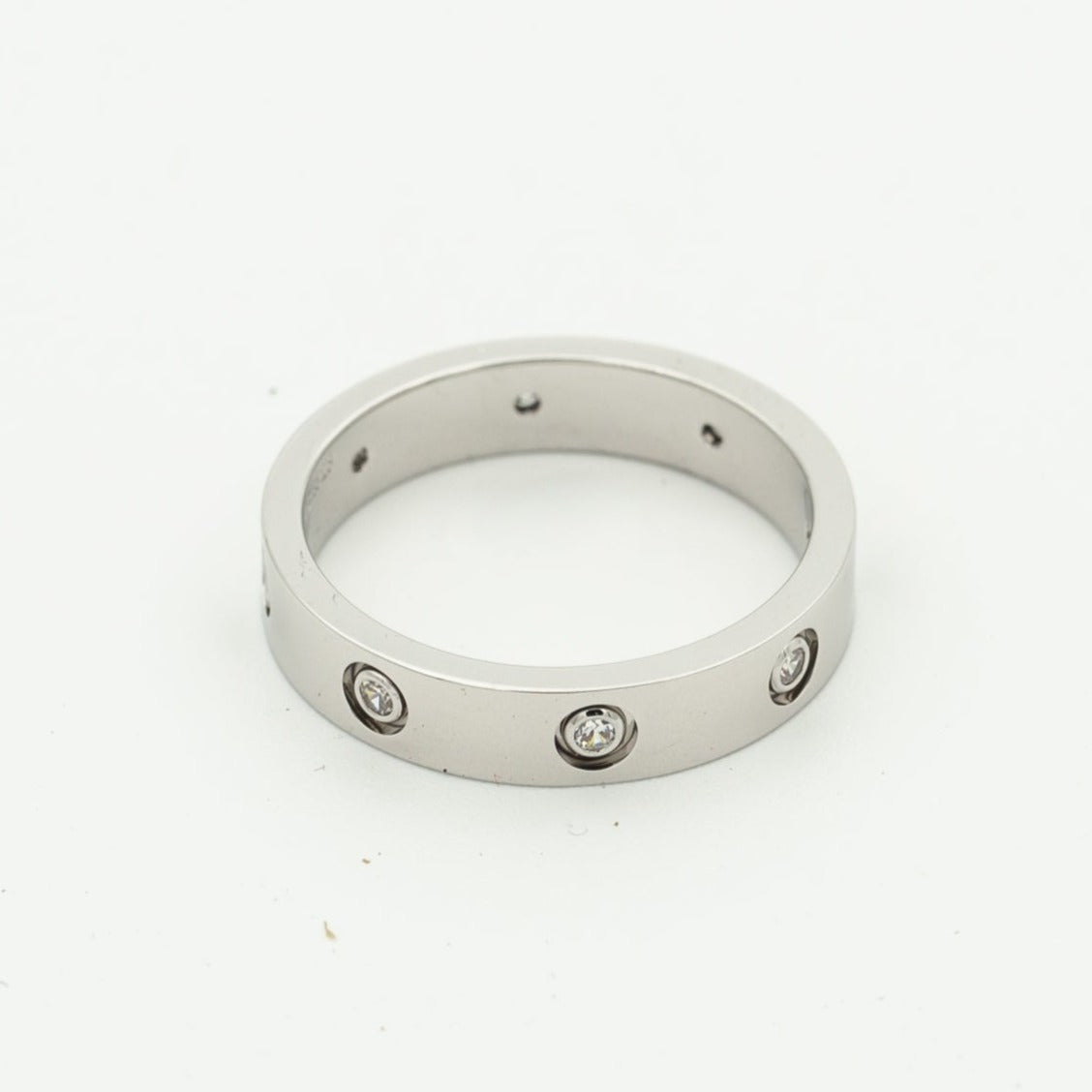 [⭐Spark]LOVE RING 3.6MM 8 DIAMONDS