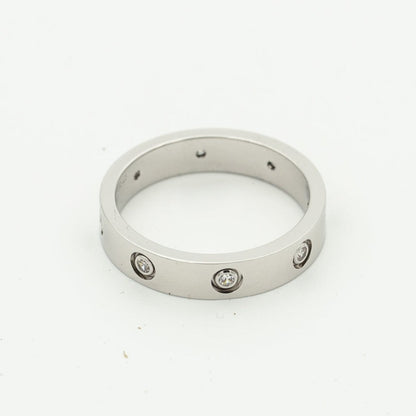 [⭐Spark]LOVE RING 3.6MM 8 DIAMONDS
