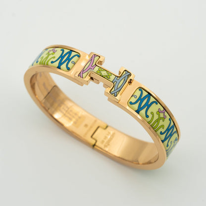 [⭐Spark]H BRACELET BEIGE MULTICOLOR