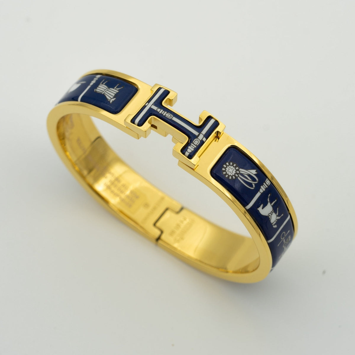 [⭐Spark]H BRACELET BLUE CERAMIC