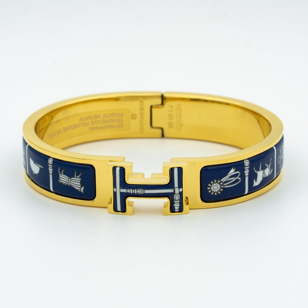 [⭐Spark]H BRACELET BLUE CERAMIC
