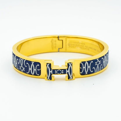 [⭐Spark]H BRACELET BLACK MULTICOLOR