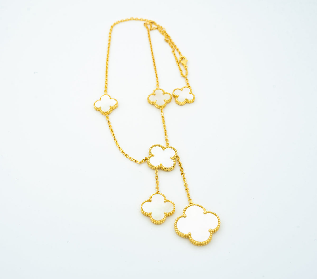 [⭐Spark]CLOVER MOTHER OF PEARL NECKLACE 6 MOTIF