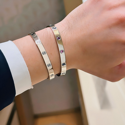 [⭐Spark] 2026 RAINBOW LOVE BRACELET 6.1MM  10 DIAMONDS
