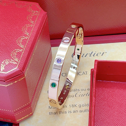 [⭐Spark] 2026 RAINBOW LOVE BRACELET 6.1MM  10 DIAMONDS