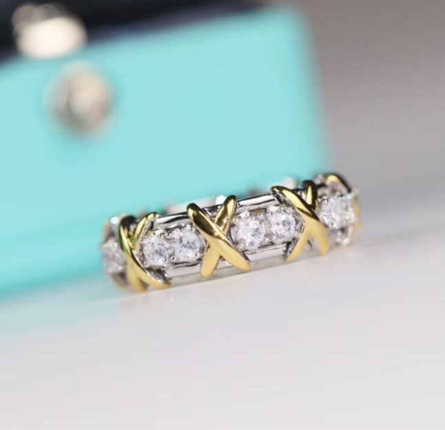 [⭐Spark jewelrys]Classic Gold Diamond Ring