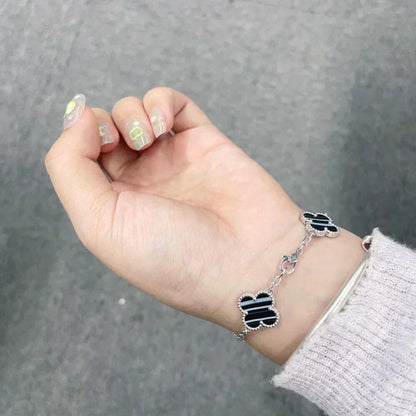 [⭐Spark] CLOVER 5 MOTIF PULSAR STONE BRACELET COLLECTION