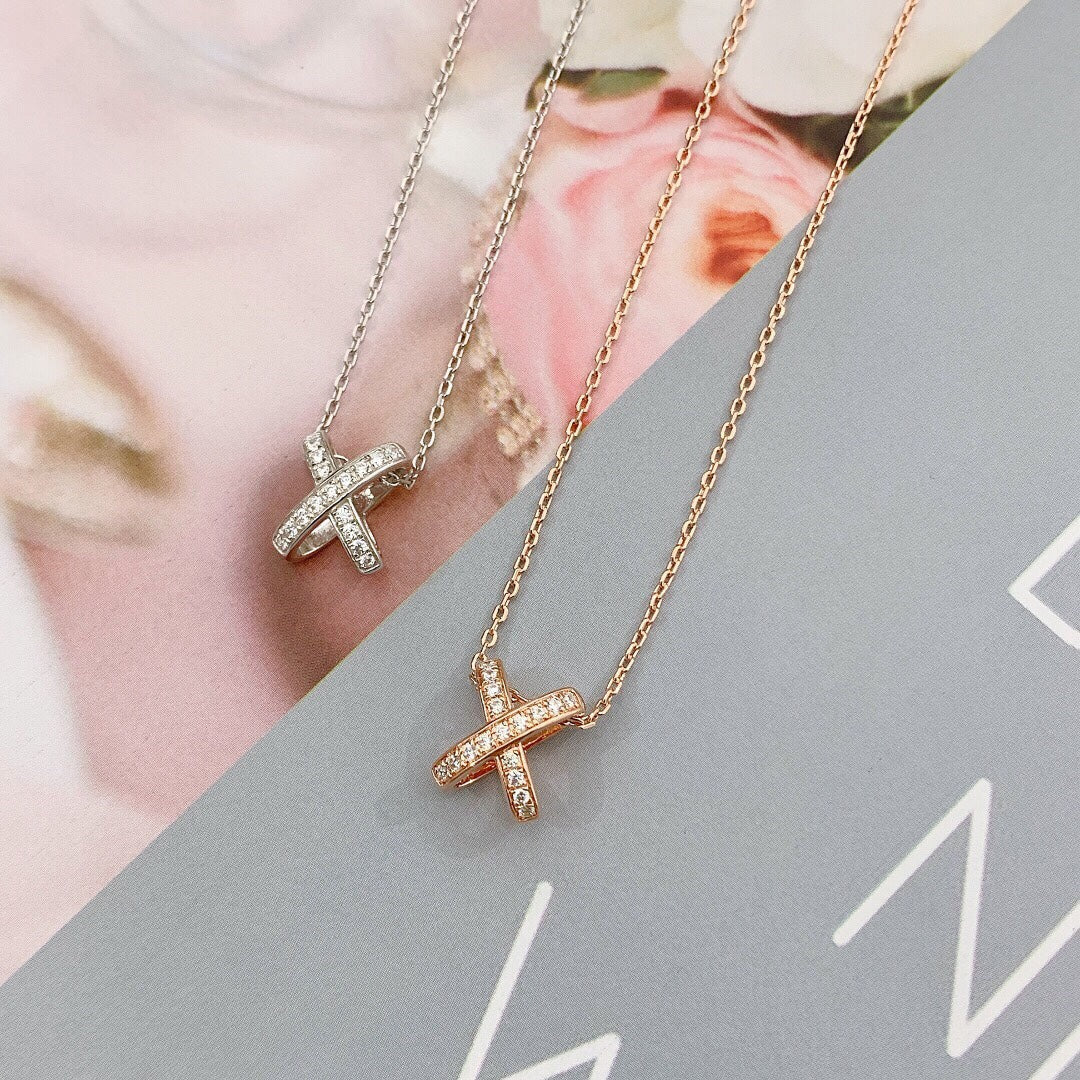 [⭐Spark]JEUX DE DIAMOND NECKLACE