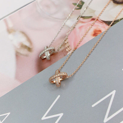 [⭐Spark]JEUX DE DIAMOND NECKLACE