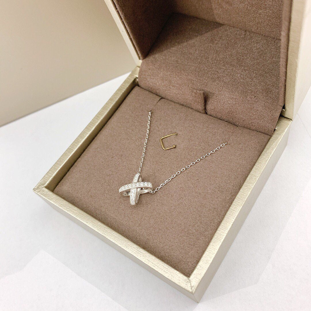 [⭐Spark]JEUX DE DIAMOND NECKLACE