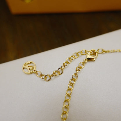[⭐Spark]BLOOMING SUPPLE NECKLACE BRASS