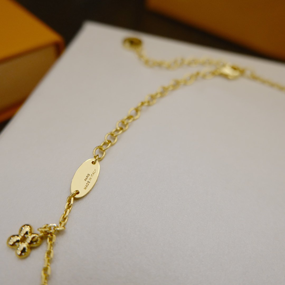 [⭐Spark]BLOOMING SUPPLE NECKLACE BRASS