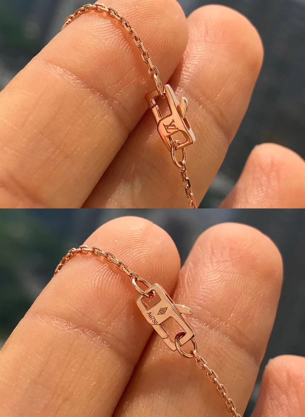 [⭐Spark]BLOSSOM PENDANT PINK GOLD AND DIAMOND