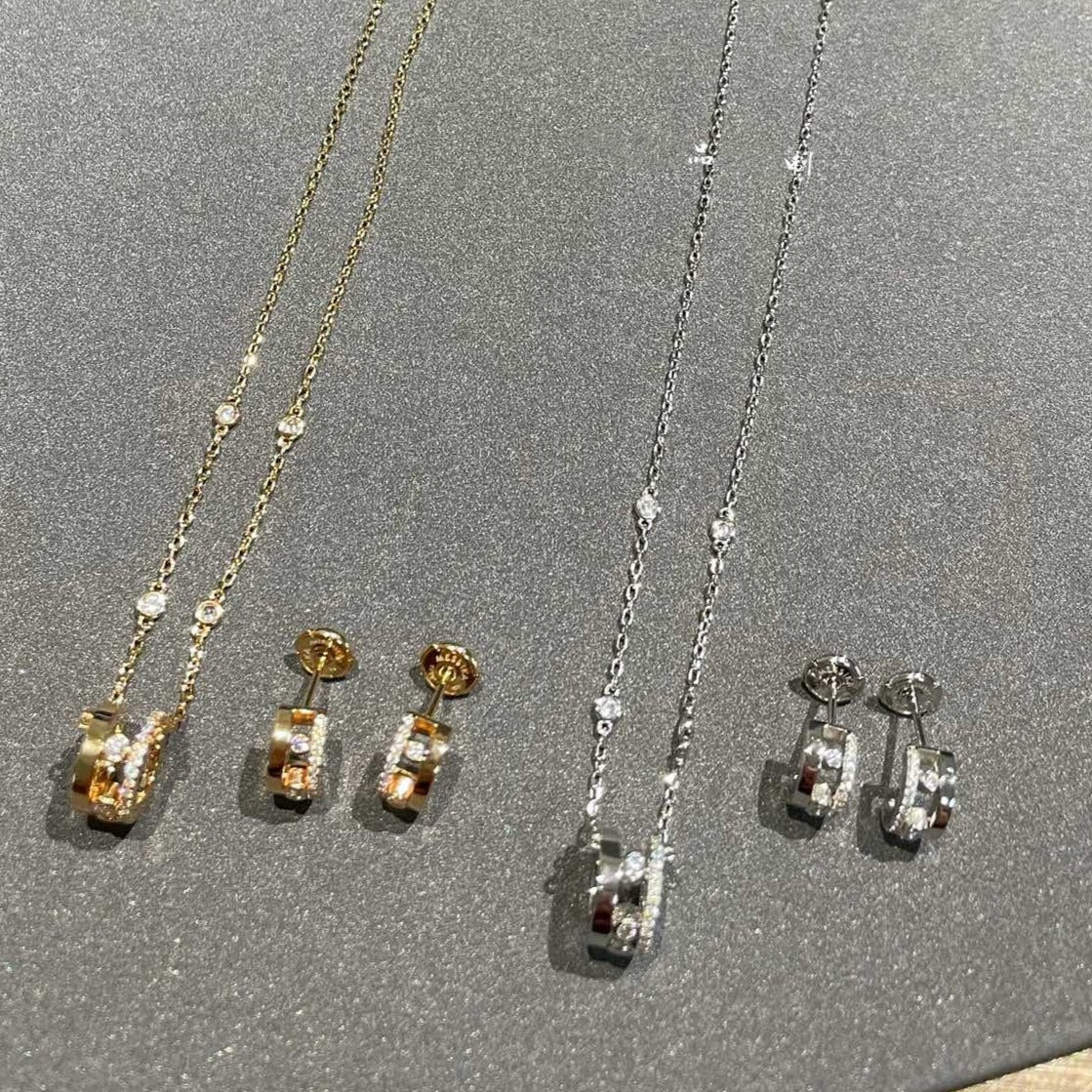 [⭐Spark]CHAIN MOVE ROMANE PEDAND NECKLACE