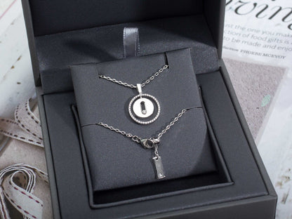 [⭐Spark]Demo MOVE PM NECKLACE SILVER DIAMOND