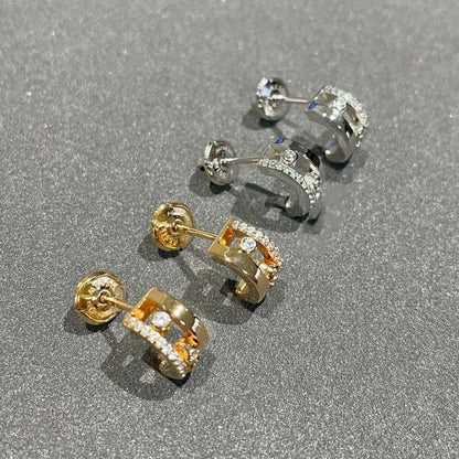 [⭐Spark]MOVE ROMANE EARRINGS DIAMOND
