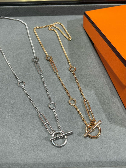 [⭐Spark]HM STERLING CHAINE D'ANCRE HEART
