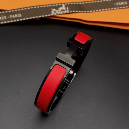 [⭐Spark]CLIC HM SO BLACK RED BRACELET