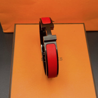 [⭐Spark]CLIC HM SO BLACK RED BRACELET
