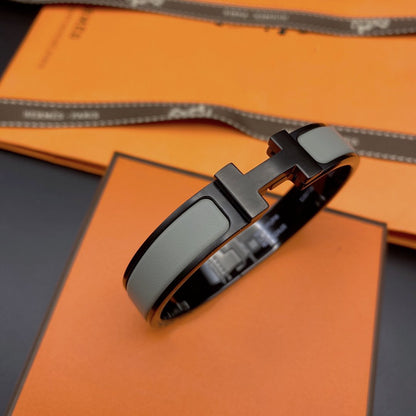 [⭐Spark]CLIC HM SO BLACK GREY BRACELET