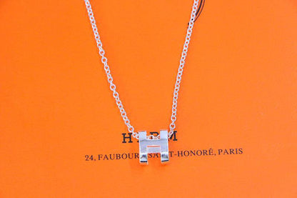 [⭐Spark]HM NECKLACE H LETTER OVAL SERIES