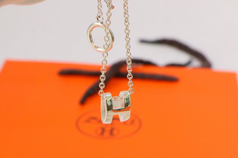 [⭐Spark]HM NECKLACE H LETTER OVAL SERIES