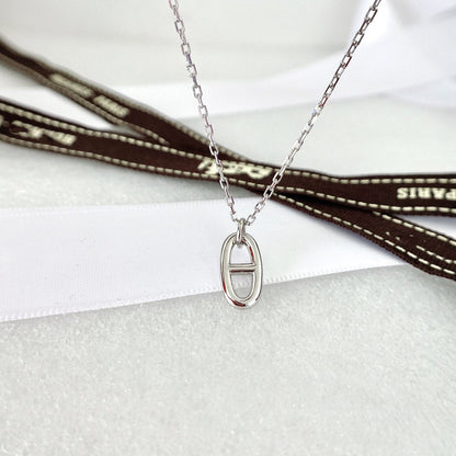 [⭐Spark]HM PIG NOSE NECKLACE