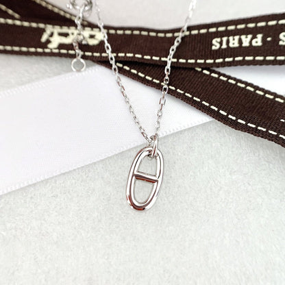 [⭐Spark]HM PIG NOSE NECKLACE